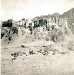 The battle of Uhud took place here. (Very rare photo)